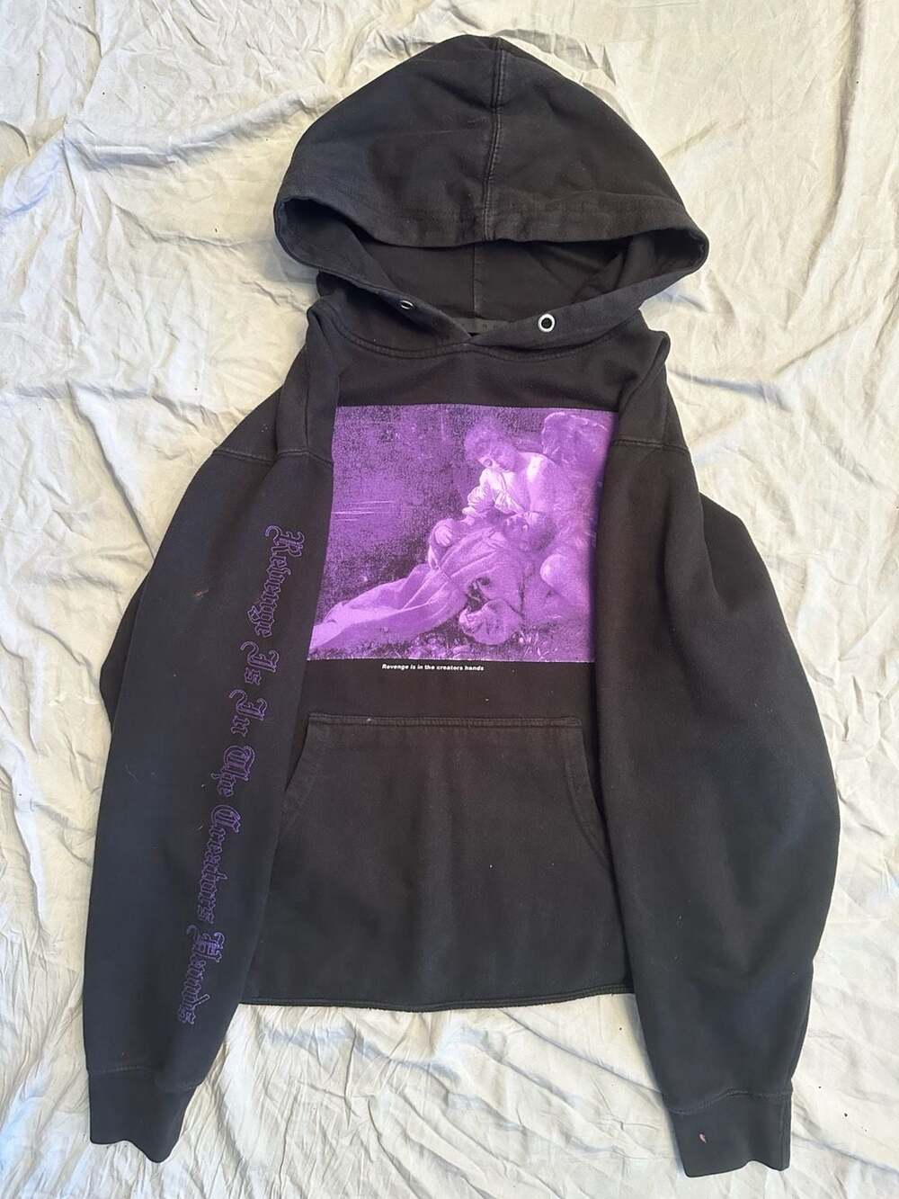Revenge "Revenge Is In The Creators Hands" Hoodie Size S